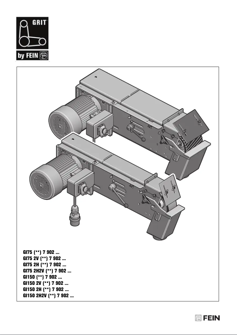 Página 1 del manual Manual de usuario Fein GRIT GI 150 2H