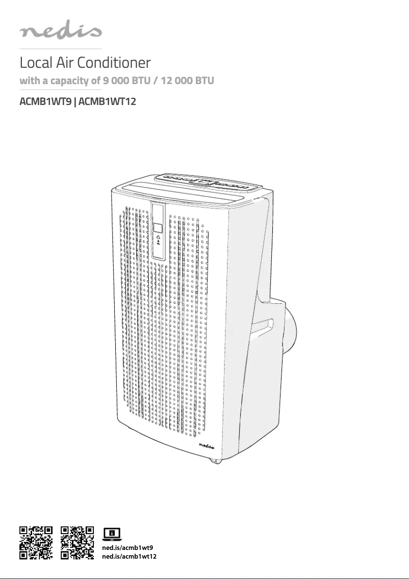 Page 1 de la notice Manuel utilisateur Nedis ACMB1WT9