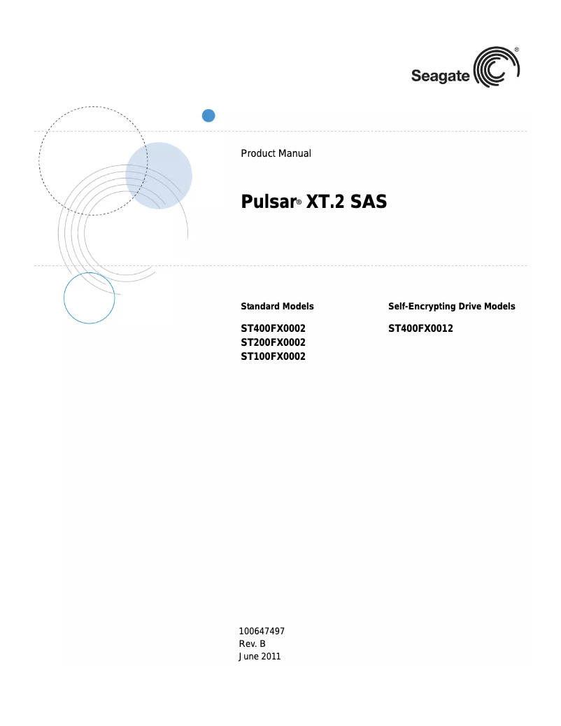 Imagen de la primera página del manual del dispositivo ST100FX0002