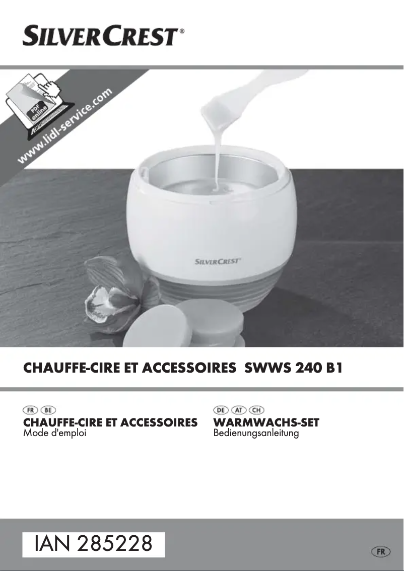 Page n°1 - Manuel utilisateur SilverCrest SWWS 240 B1