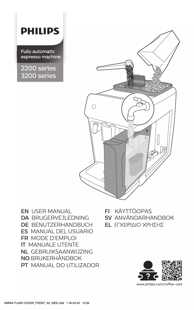 Page n°1 - Manuel utilisateur Philips 2200 Series EP2520