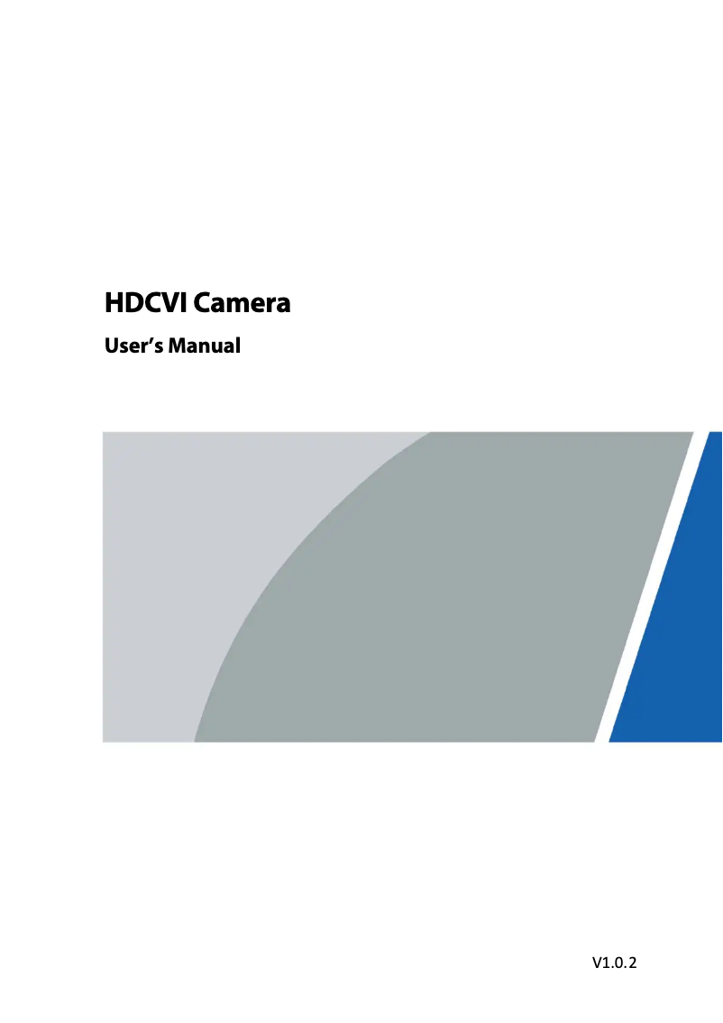 Page n°1 - Manuel utilisateur Dahua Technology HAC-HDW2241TLM-A-POC
