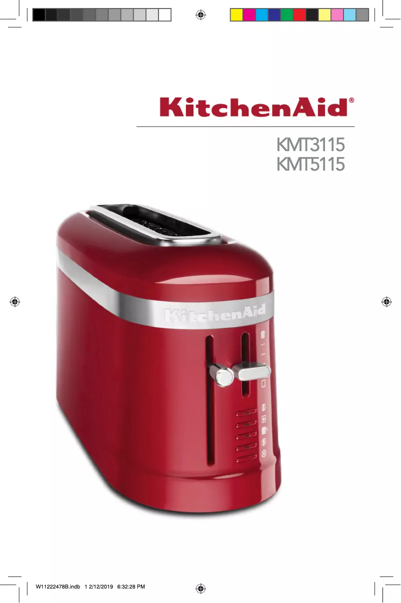 Página 1 del manual Manual de usuario KitchenAid KMT3115ER