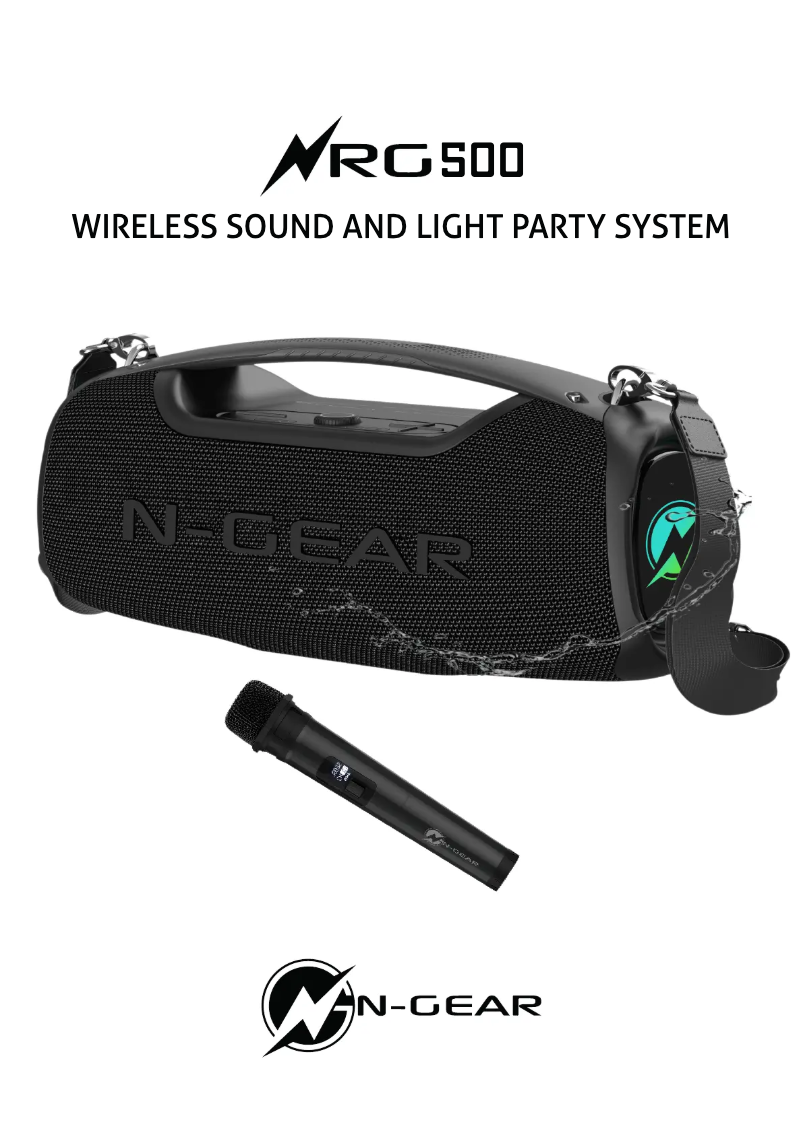 Page 1 de la notice Manuel utilisateur N-Gear NRG 500