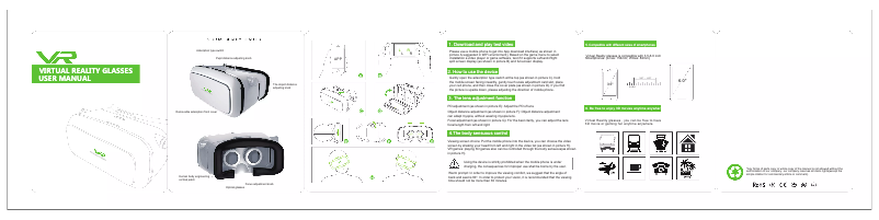 Page n°1 - Manuel utilisateur Salora VR GECKO