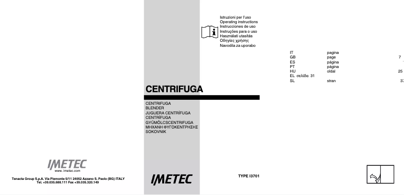 Image de la première page du manuel de l'appareil Wellness JE