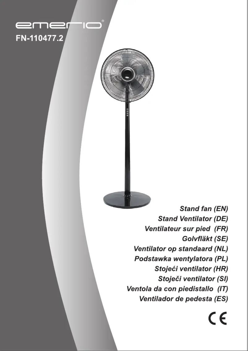 Page 1 de la notice Manuel utilisateur Emerio FN-110477.2