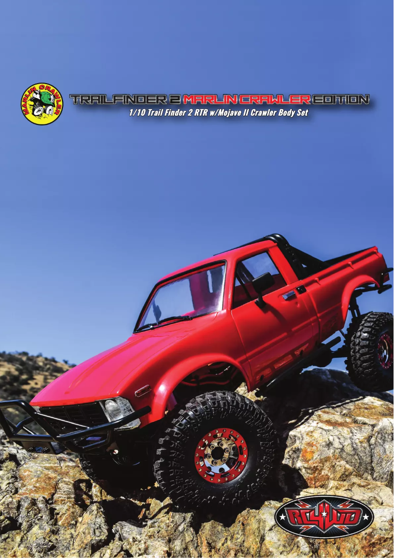 Page n°1 - Manuel utilisateur RC4WD Z-RTR0034