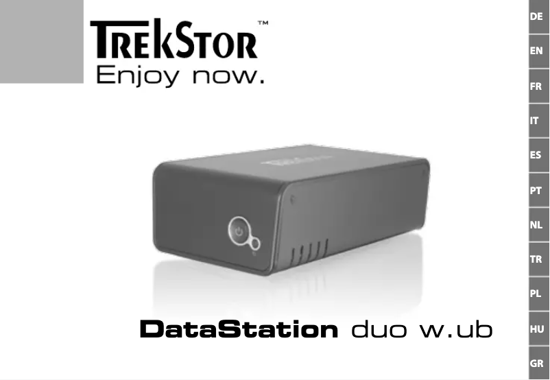 Page 1 de la notice Manuel utilisateur TrekStor Duo w.ub