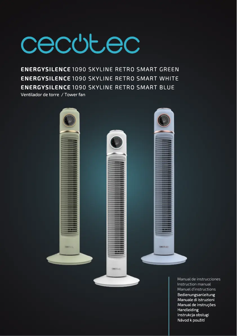 Page n°1 - Manuel utilisateur Cecotec EnergySilence 1090 Skyline Retro Smart