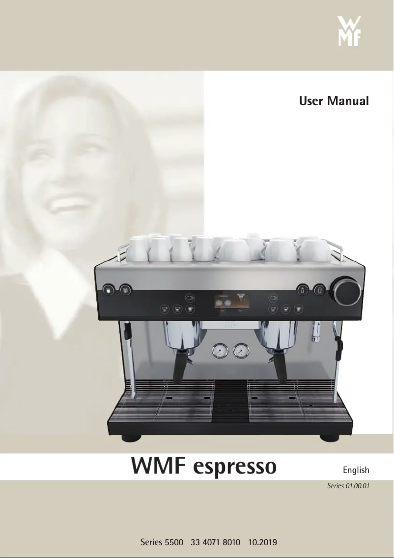 Page 1 de la notice Manuel utilisateur WMF Espresso