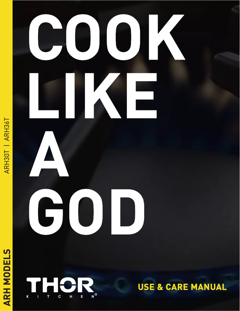 Página 1 del manual Manual de usuario Thor ARH36T