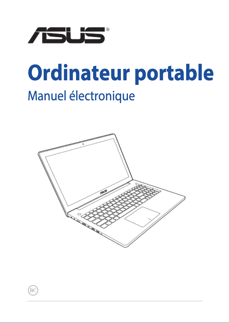 Page 1 de la notice Manuel utilisateur Asus ROG G550JK