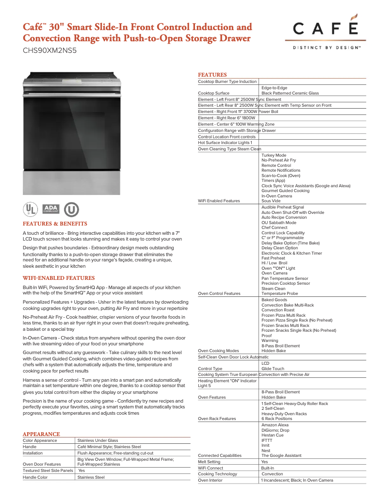 Image de la première page du manuel de l'appareil Café CHS90XM2NS5