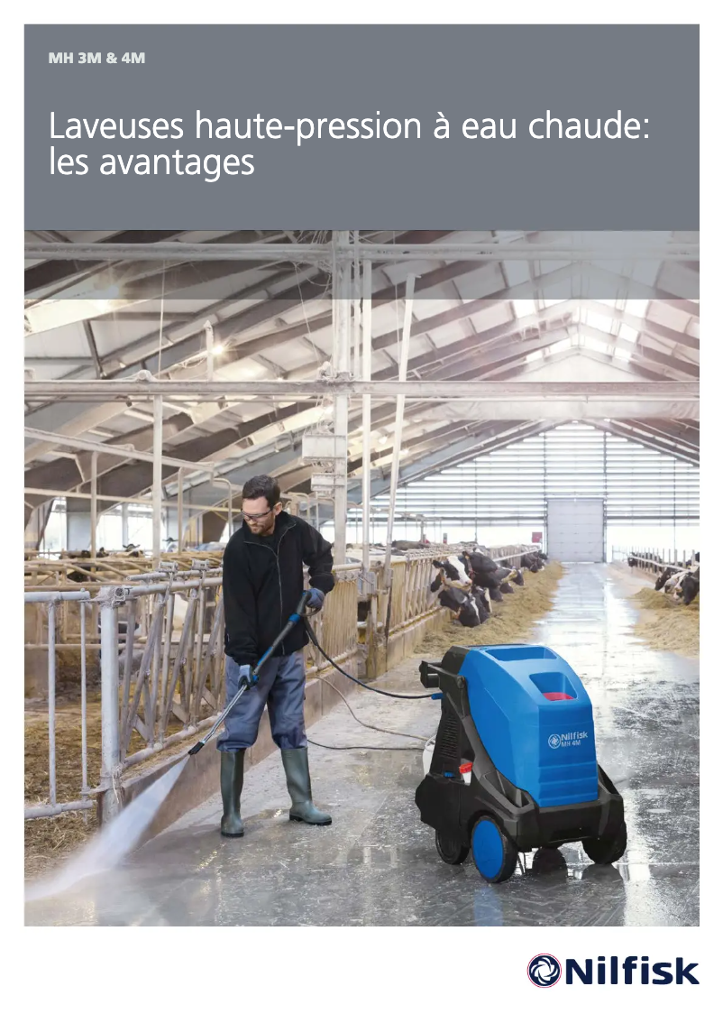 Page 1 de la notice Brochure Nilfisk MH 4