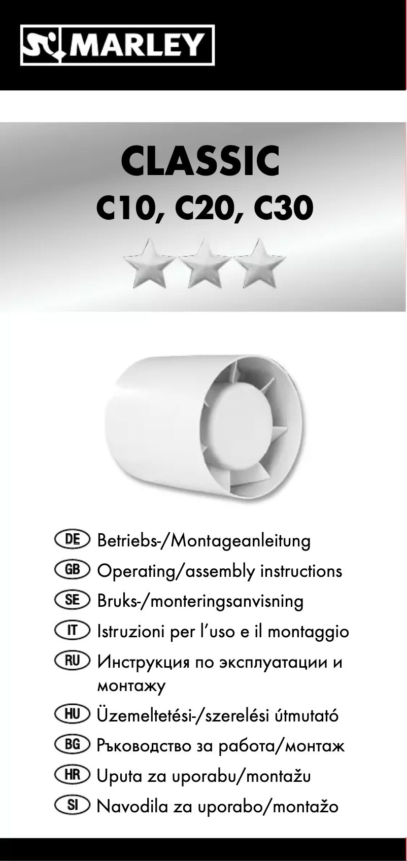 Page 1 de la notice Manuel utilisateur House of Marley Classic C10