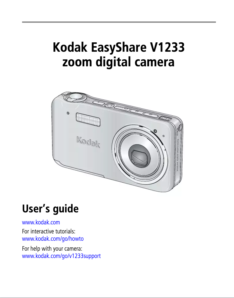 Image de la première page du manuel de l'appareil Instamatic 233