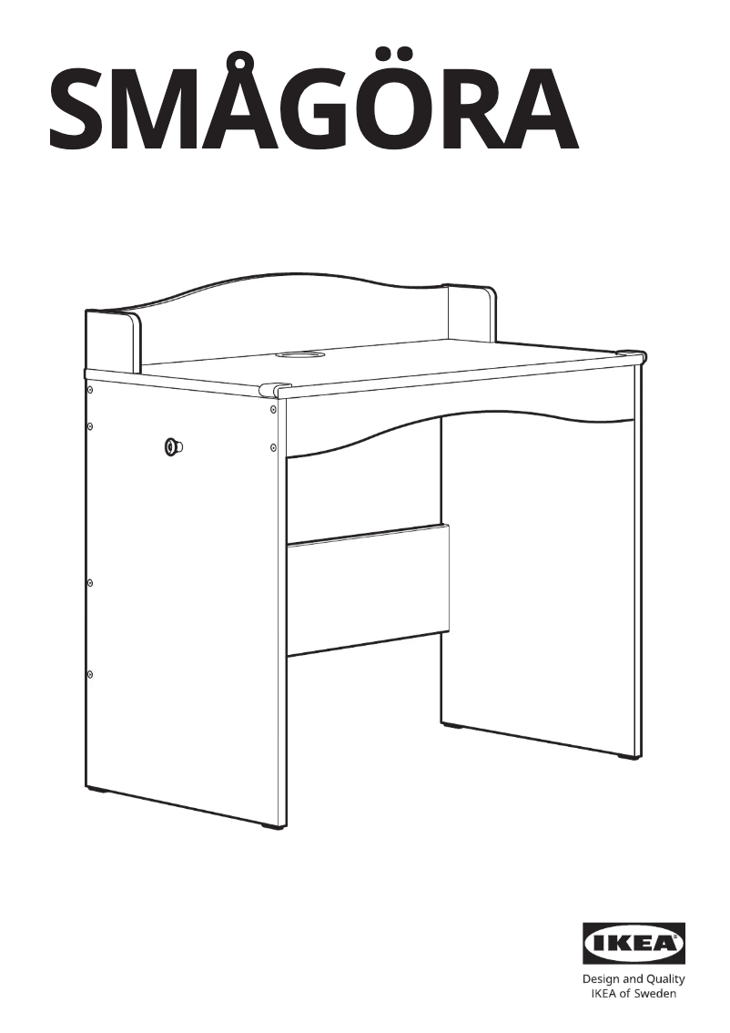 Image de la première page du manuel de l'appareil SMÅGÖRA 204.898.86