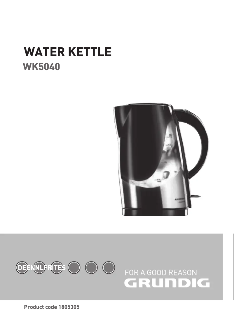 Page 1 de la notice Manuel utilisateur Grundig WK 5040