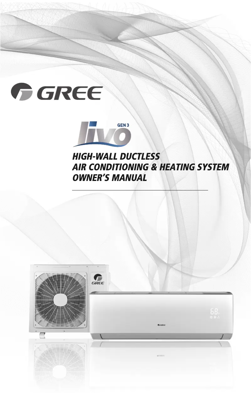 Page 1 de la notice Manuel utilisateur Gree LIVV09HP230V1AO