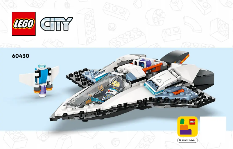 Page 1 de la notice Manuel utilisateur Lego City 60430