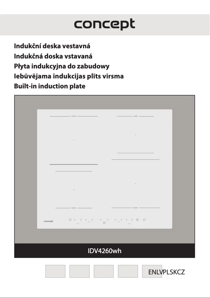 Page 1 de la notice Manuel utilisateur Concept IDV4260WH