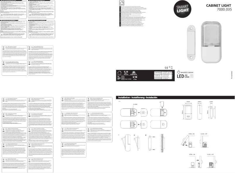 Page 1 de la notice Manuel utilisateur Smartwares 10.014.83
