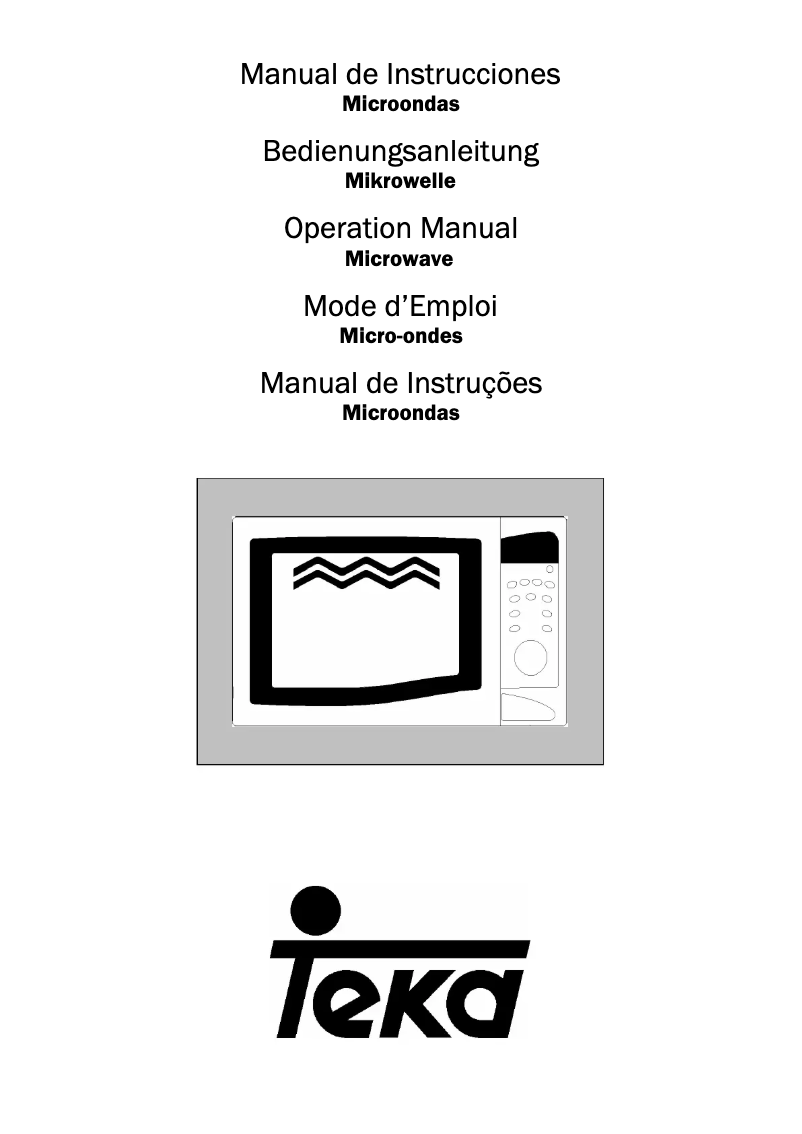 Image de la première page du manuel de l'appareil TMW 18 STI