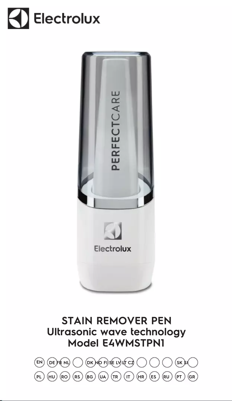 Image de la première page du manuel de l'appareil E4WMSTPN1