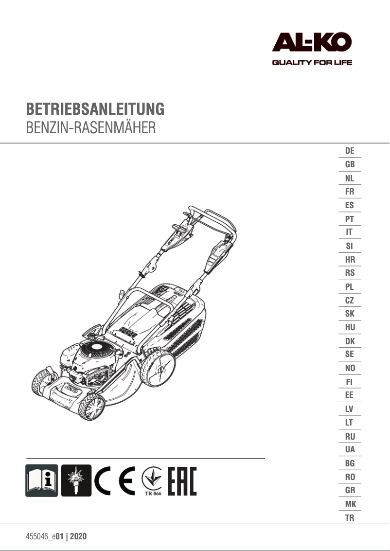 Image de la première page du manuel de l'appareil Premium 521 VS-H