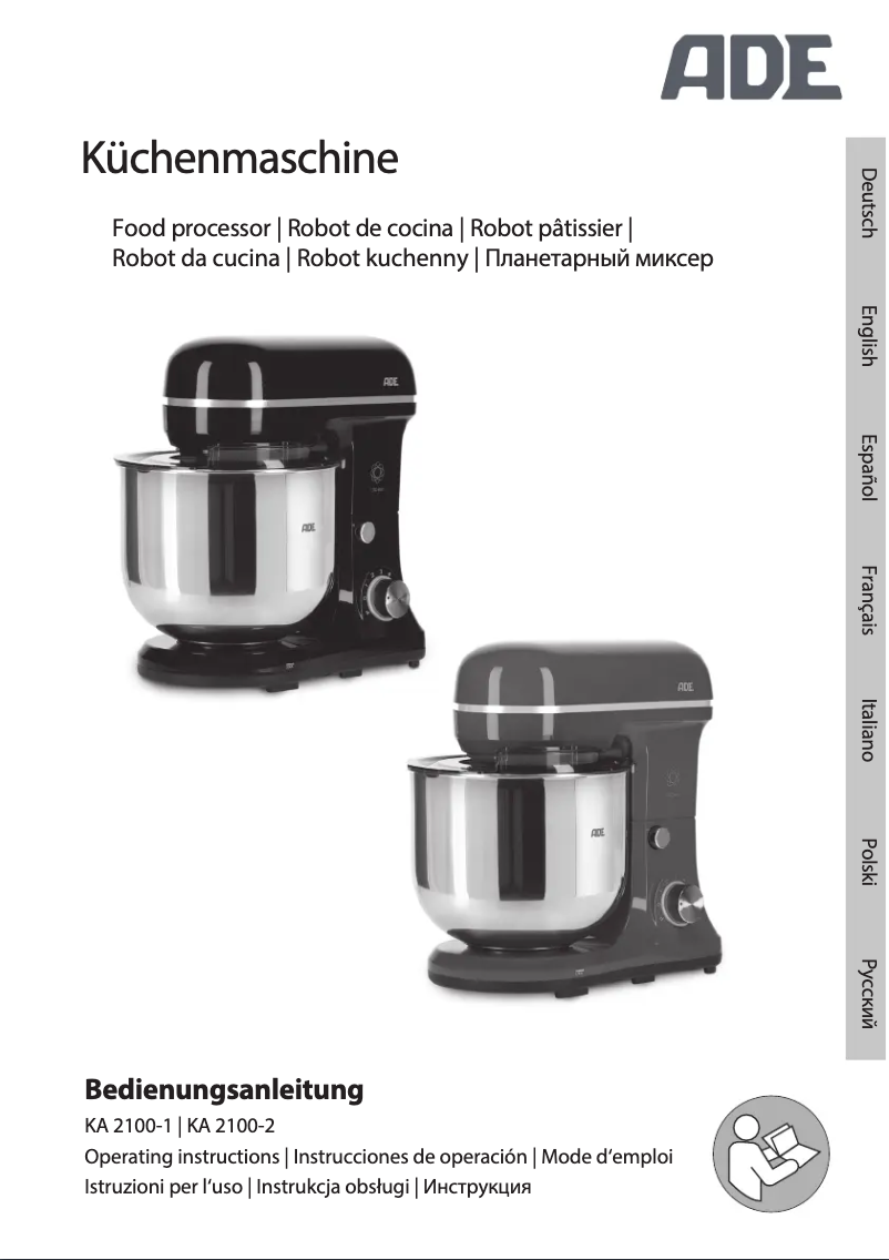 Image de la première page du manuel de l'appareil KA 2100-1