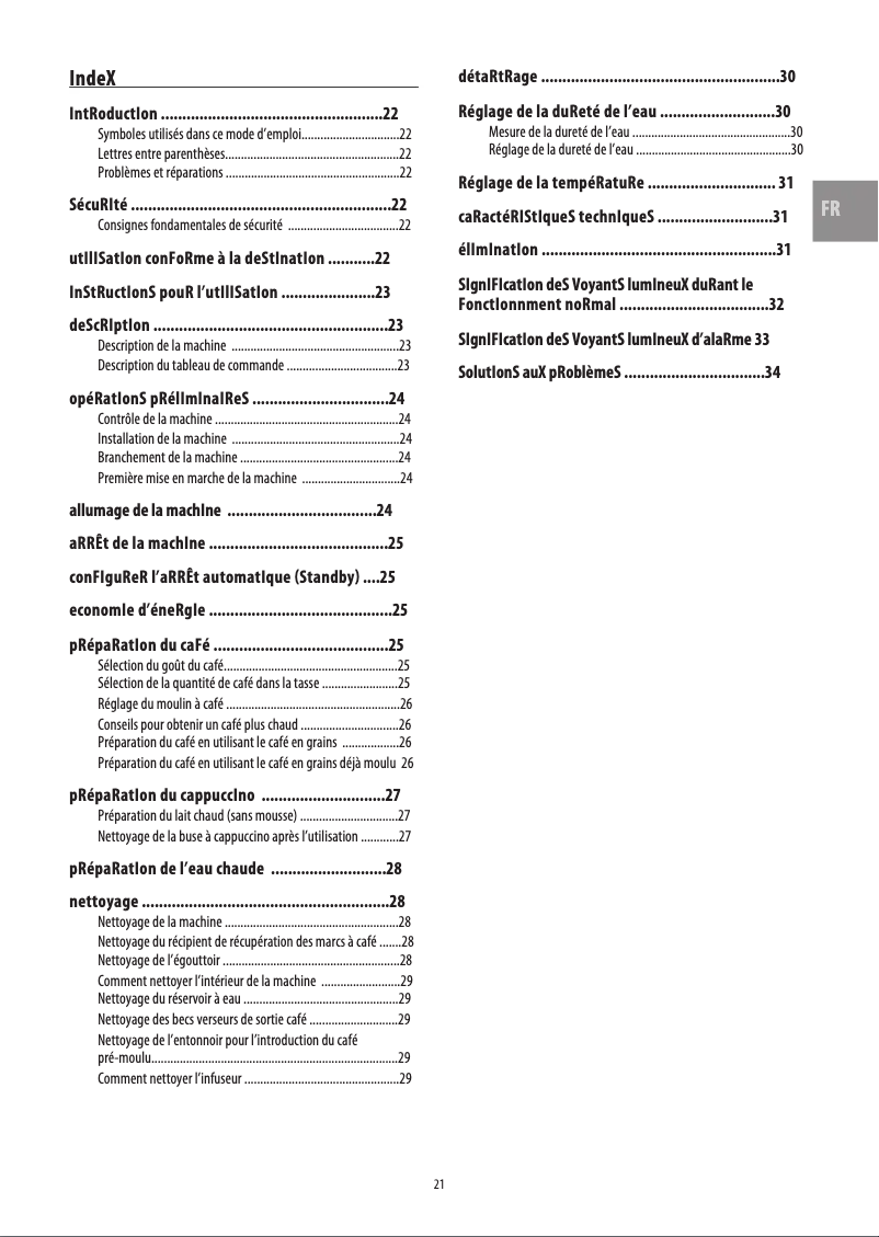 Página 1 del manual Manual de usuario DeLonghi Magnifica ESAM 03.120