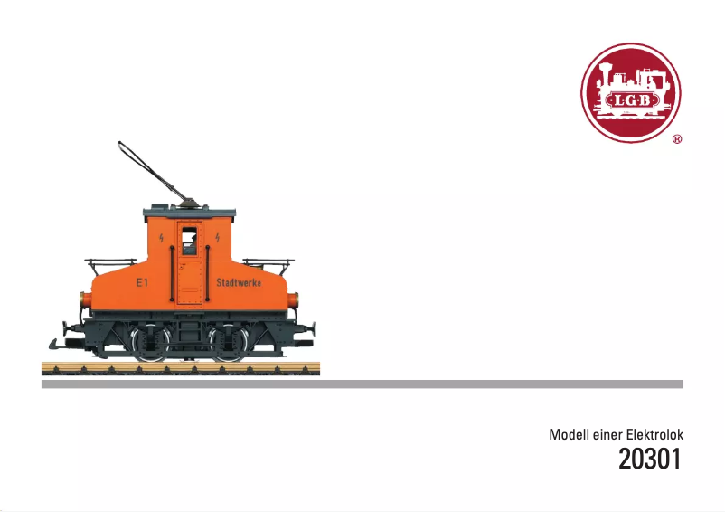 Image de la première page du manuel de l'appareil 20301