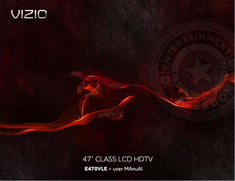 Image de la première page du manuel de l'appareil E470VLE