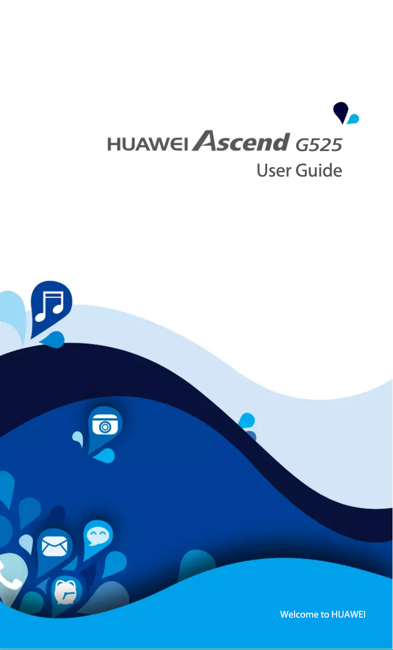 Page 1 de la notice Manuel utilisateur Huawei Ascend G525
