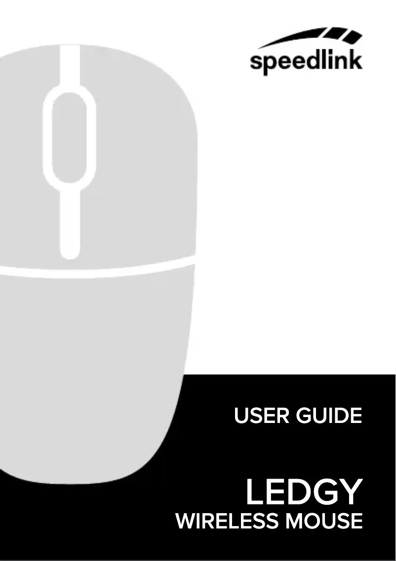 Página 1 del manual Manual de usuario Speed-Link Ledgy