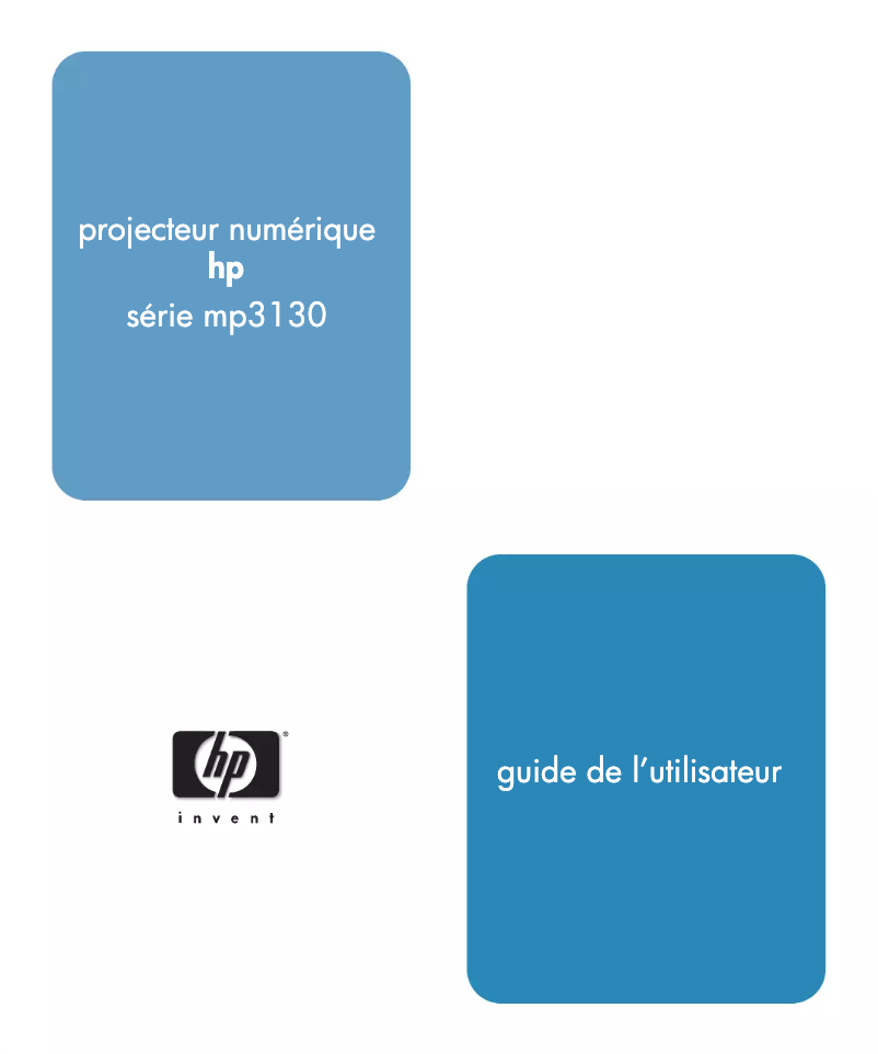 Page 1 de la notice Manuel utilisateur HP MP3130