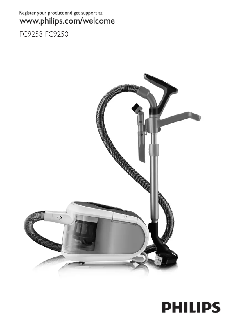 Page 1 de la notice Manuel utilisateur Philips ErgoFit FC9252