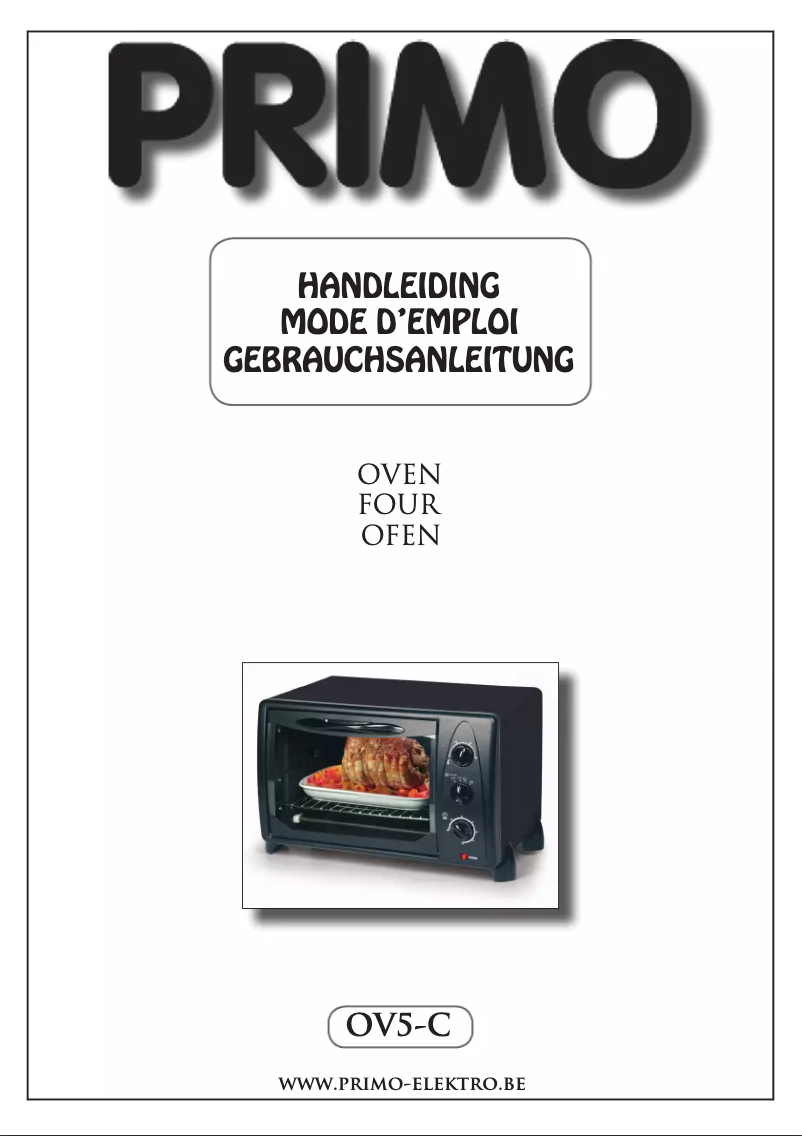 Page n°1 - Manuel utilisateur Primo OV5-C