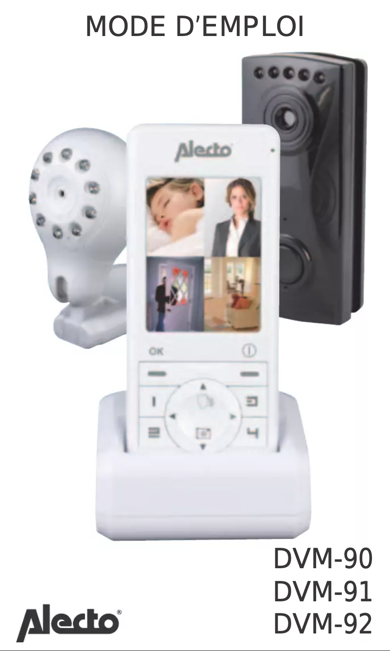 Page 1 de la notice Manuel utilisateur Alecto DVM-95