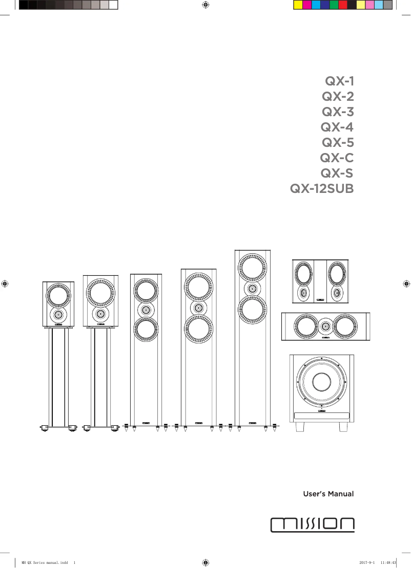 Image de la première page du manuel de l'appareil QX-2 MKII