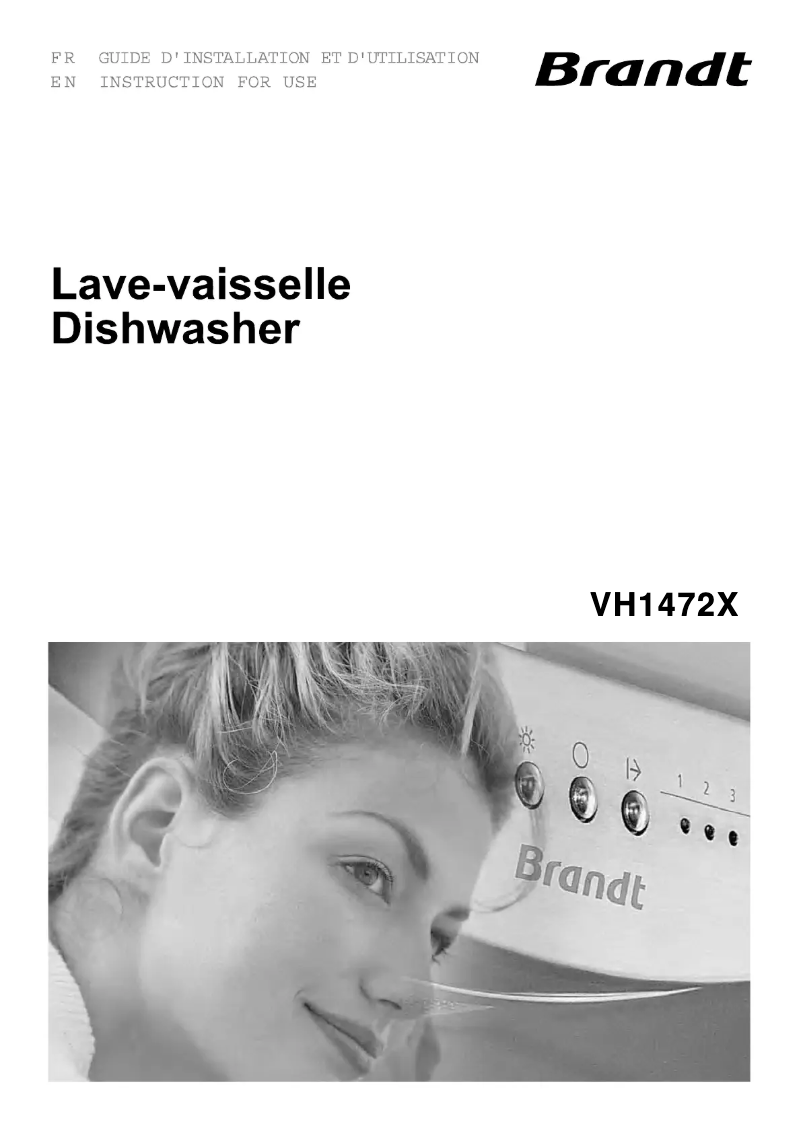 Image de la première page du manuel de l'appareil VH1472X