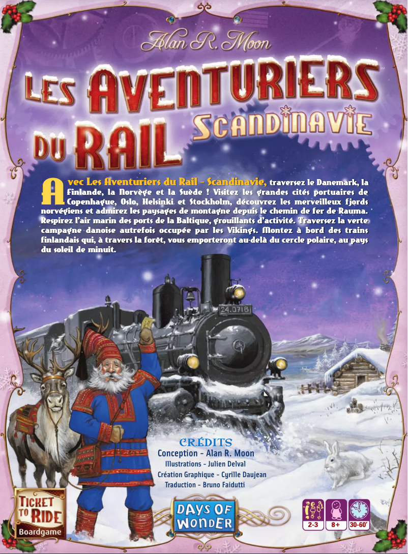 Page n°1 - Manuel utilisateur Days of Wonder Ticket to Ride - Nordic Countries