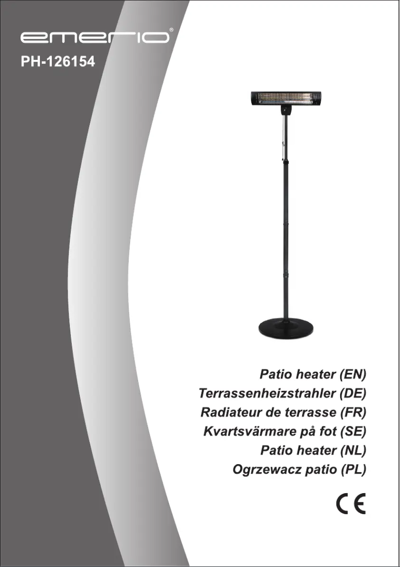 Page 1 de la notice Manuel utilisateur Emerio PH-126154
