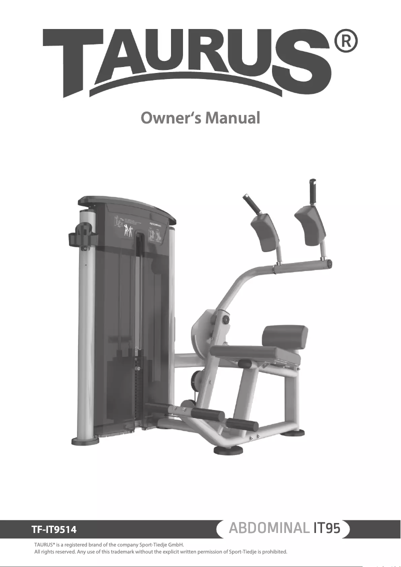 Página 1 del manual Manual de usuario Taurus Abdominal IT95