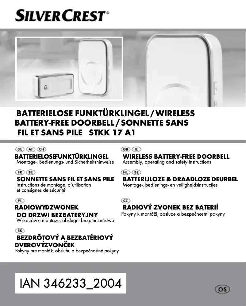 Image de la première page du manuel de l'appareil STKK 17 A1