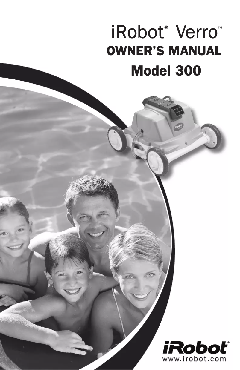 Page n°1 - Manuel utilisateur iRobot Verro 300