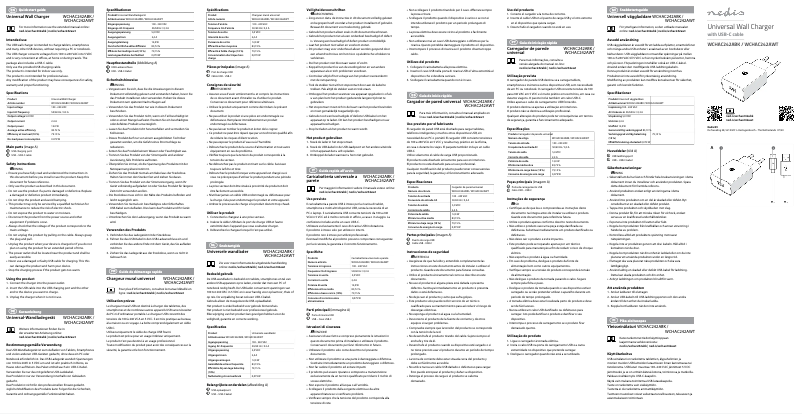 Image de la première page du manuel de l'appareil WCHAC242AWT