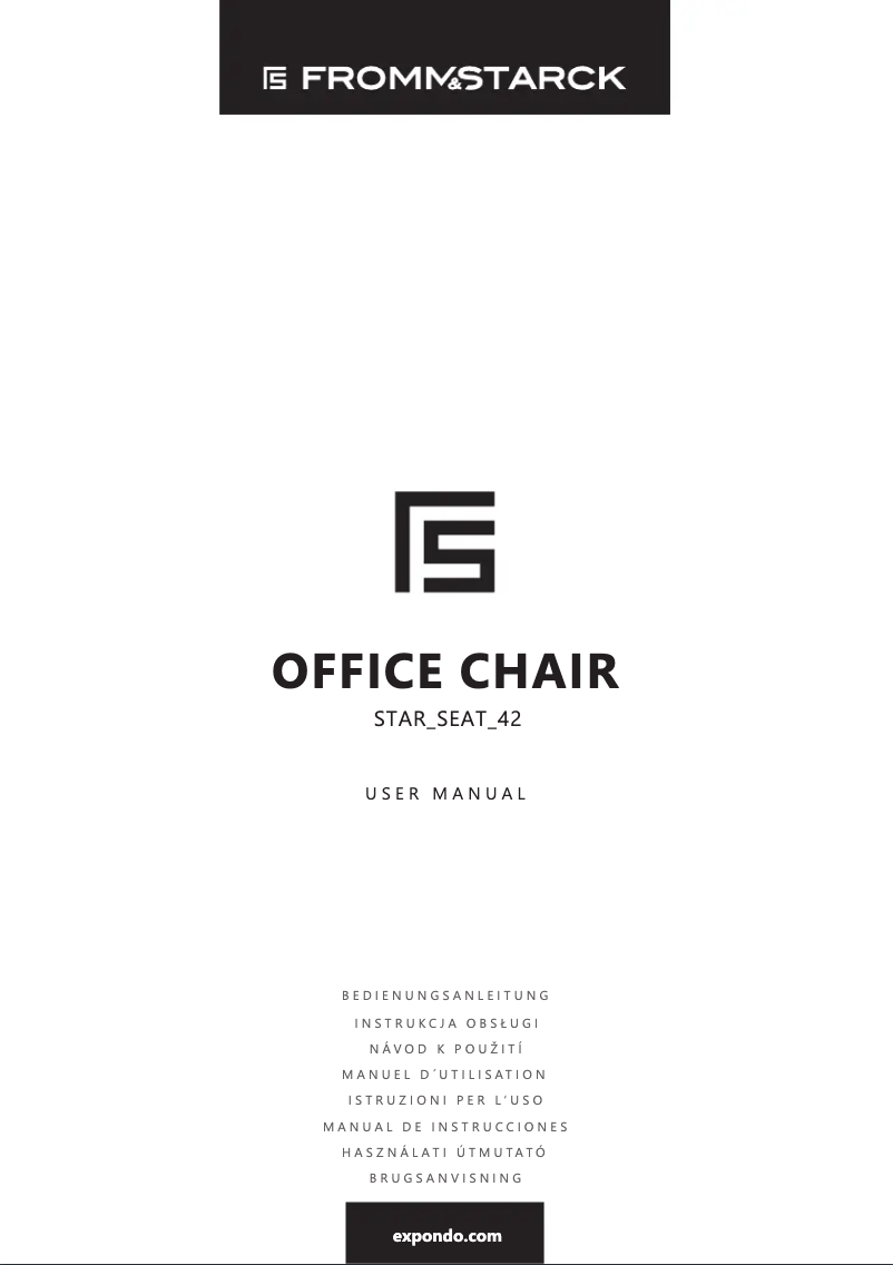 Página 1 del manual Manual de usuario Fromm & Starck STAR_SEAT_42
