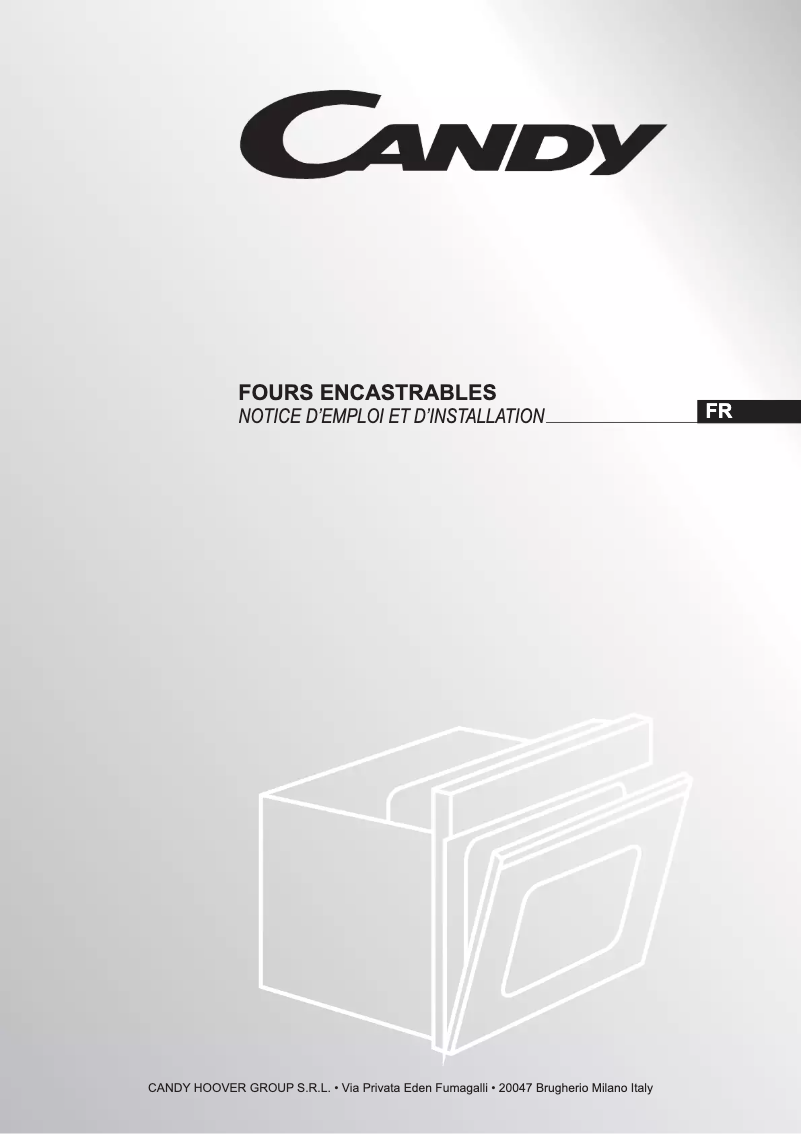 Page n°1 - Manuel utilisateur Candy FCLS605X